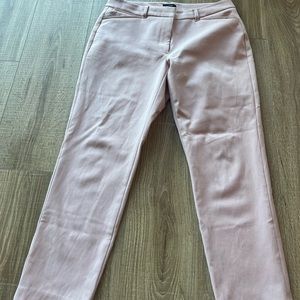 White House Black Market pink women’s work pant